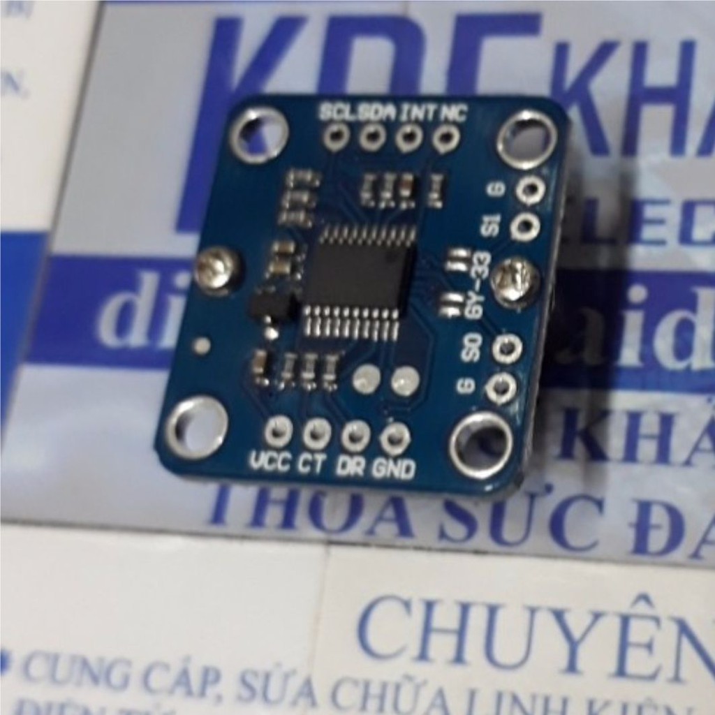 module cảm biến nhận biết màu sắc GY-33 TCS34725, giao tiếp I2C, UART kde3158