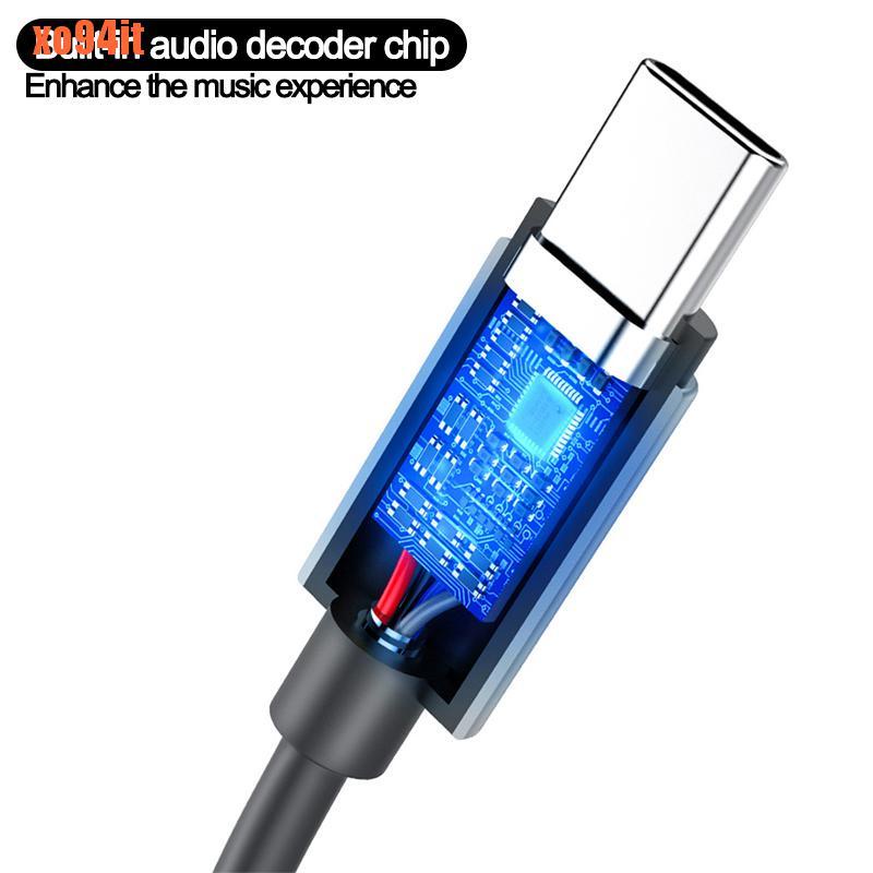 Cáp Chuyển Đổi Âm Thanh Type C 3.5mm Từ USB Sang Tai Nghe 3.5mm