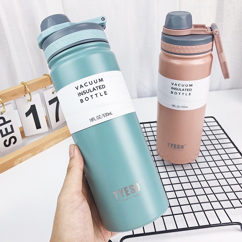 Bình Giữ Nhiệt Chính Hãng Tyeso 530ML - 750ML
