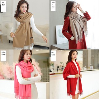 Pvn6610 khăn quàng cổ cashmere - loại dày