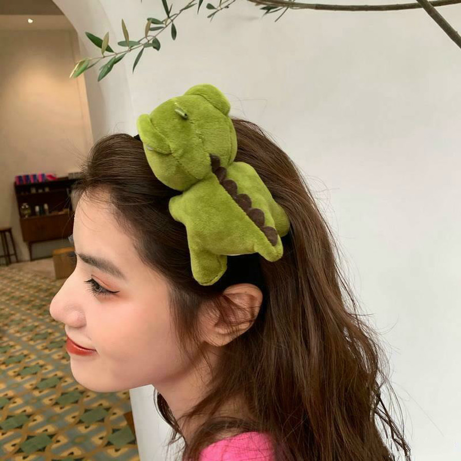 Kẹp tóc gắn hình chú khủng long dễ thương