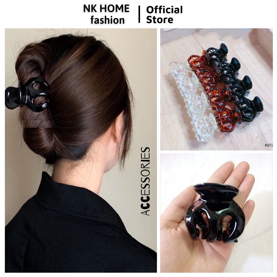 Kẹp Tóc Càng Cua 6 Răng Thái Lan Chắn Chắn Siêu Xinh