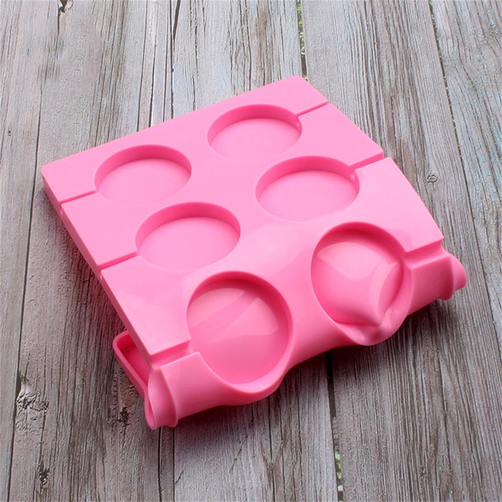 BORAG Khuôn Silicone 8 Lỗ Làm Kẹo Mút