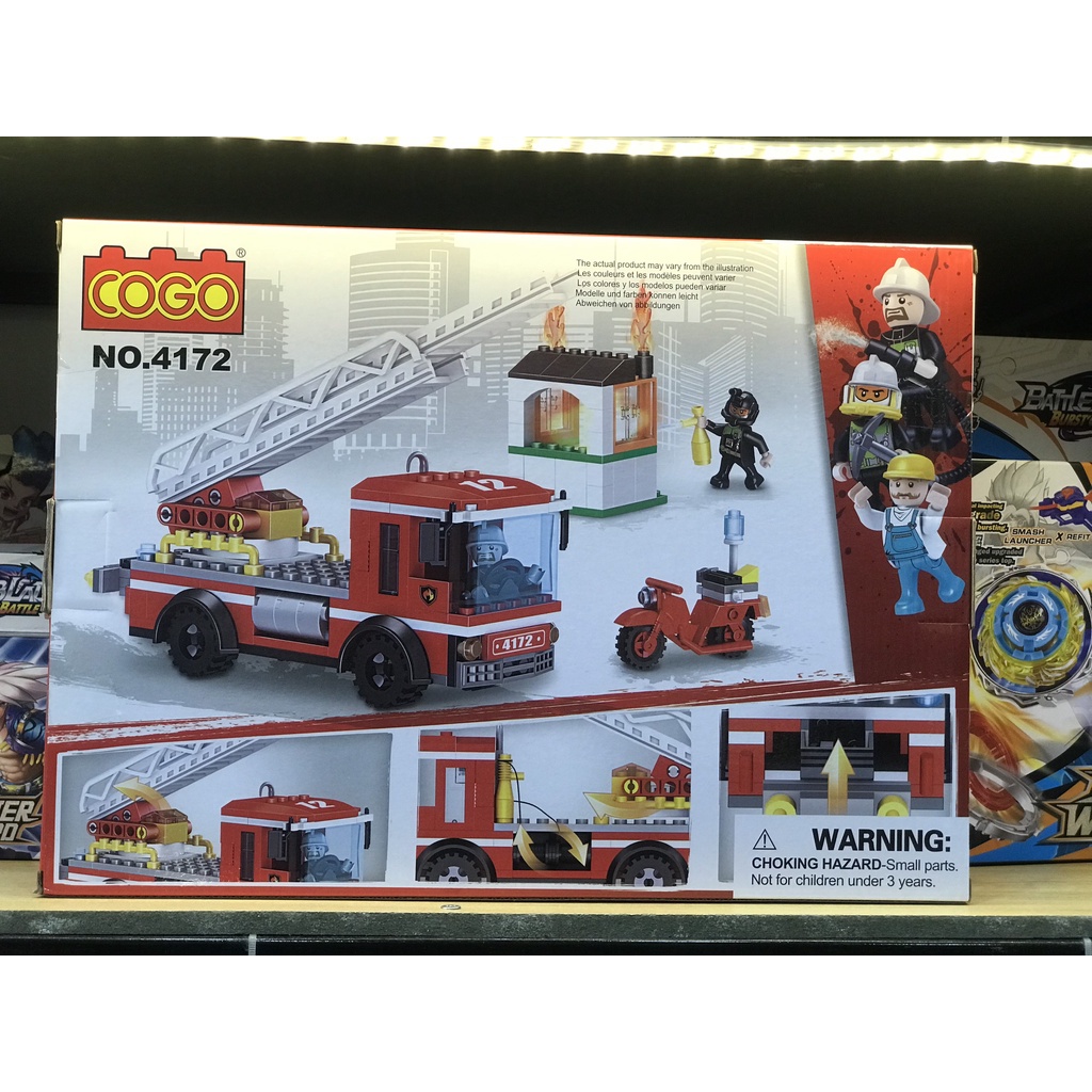 Bộ đồ chơi lắp ráp Xe cứu hỏa