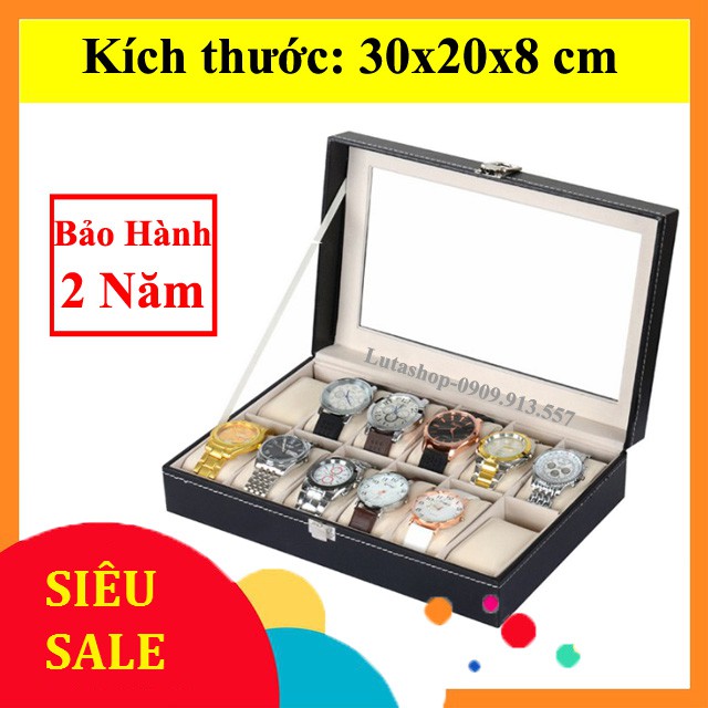 Hộp Đựng Đồng Hồ Da, Gỗ Giá Rẻ 1c,3,c,5c,6c,10c,12c, Du Lịch 4c, 8c, Kèm Trang Sức, Mắt Kính Cao Cấp Chính Hãng