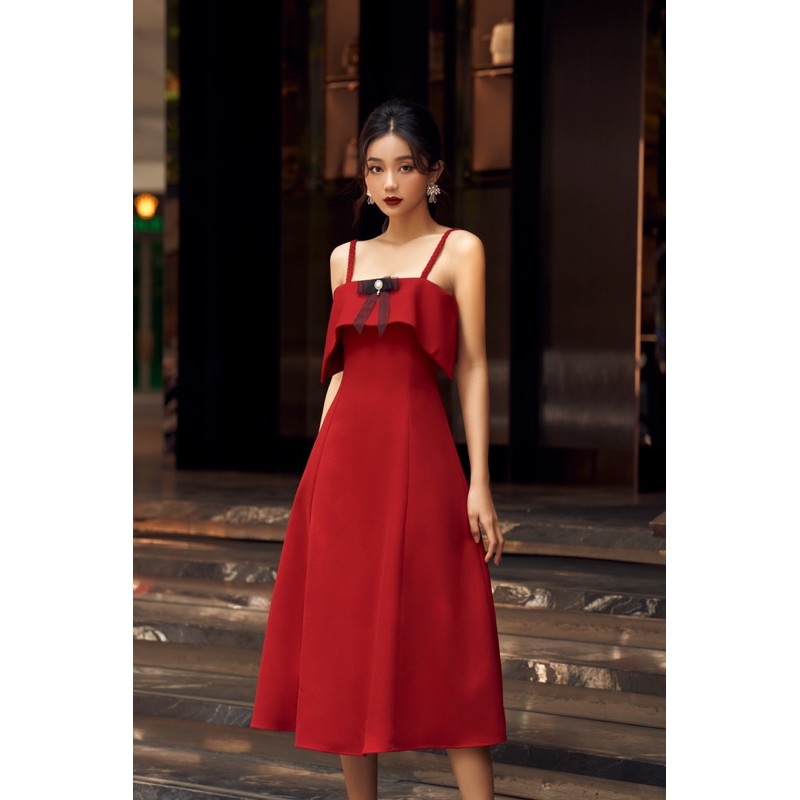 [Mã WAMT1505 giảm 10K đơn 0K] váy dây xoè Fancy dress