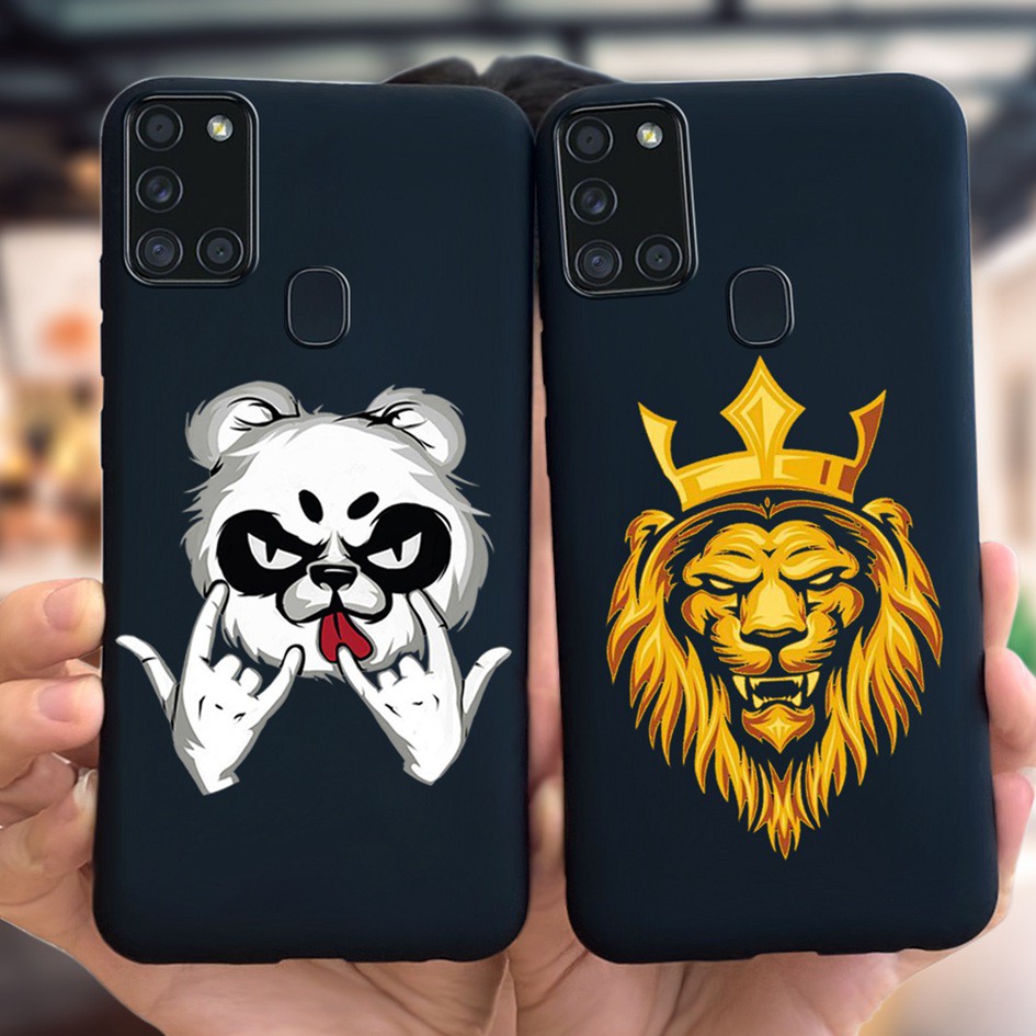 Ốp điện thoại mềm chống sốc họa tiết hoạt hình cho SAMSUNG GALAXY A21S 2020 SAMSUNG A21S GALAXYA21S A 21S SM-A217F