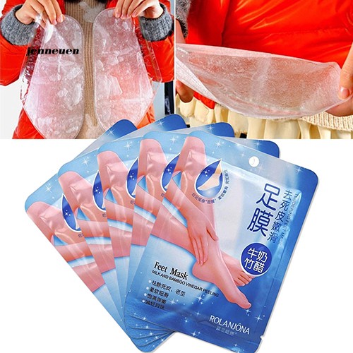 [Hàng mới về] Set 2 mặt nạ sữa than tre tẩy tế bào chết chăm sóc da chân