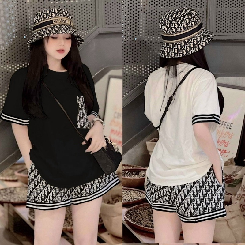 BỘ THUN NỮ CAO CẤP ÁO PHOM RỘNG KÈM ẢNH CHỤP THẬT 💯