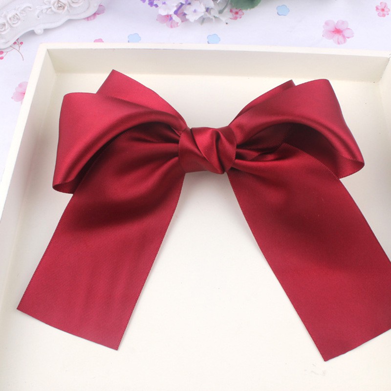 Kẹp Tóc Hình Nơ Phong Cách Hàn Quốc