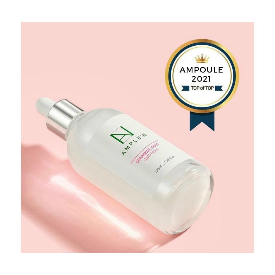 TINH CHẤT AM.PLE:N AMPOULE MOISTURIZING CERAMIDE SHOT AMPOULE LARGE DƯỠNG PHỤC HỒI DA