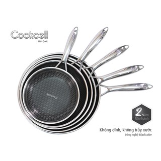 Chảo rán inox Blackcube Cookcell - 20cm