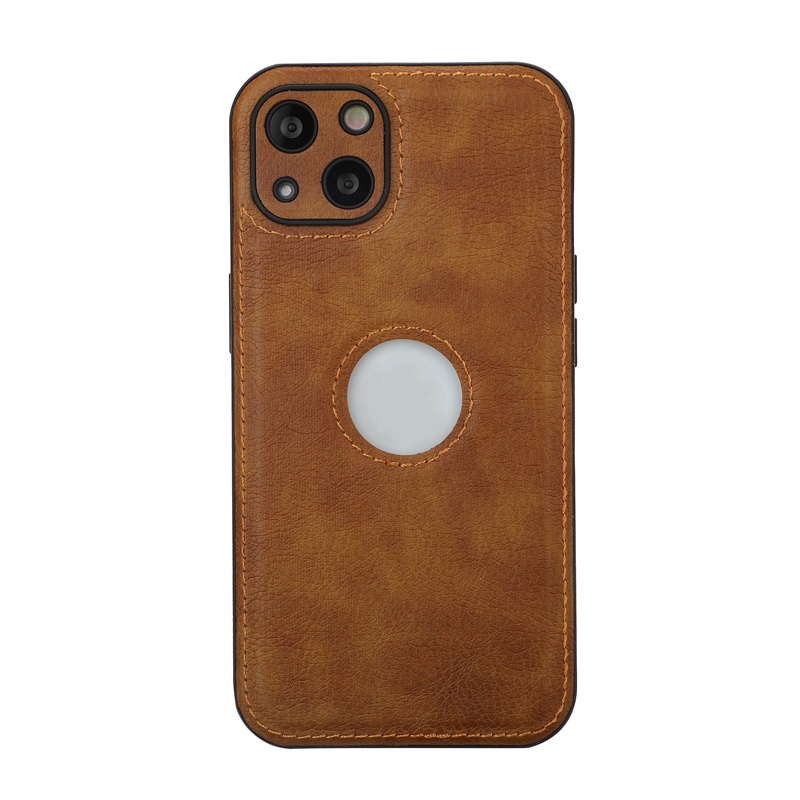 Ốp Điện Thoại Da Mềm Chống Sốc Chống Rơi Có logo Cho iphone 15 14 13 12 11 pro max xs xr x Sự Bảo Vệ