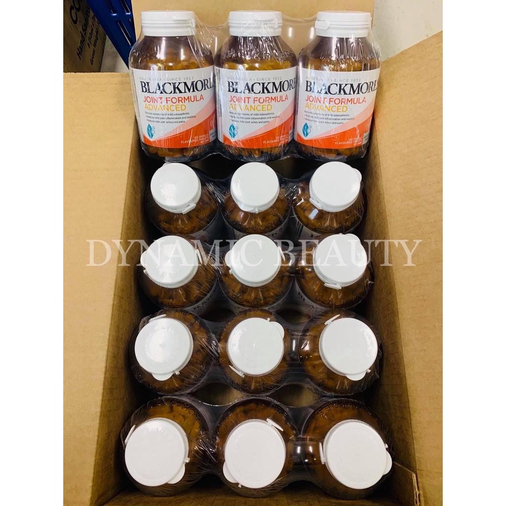 [Hàng chuẩn Úc] Viên uống Blackmores joint formula advanced 120 viên bổ xương khớp blackmore của Úc
