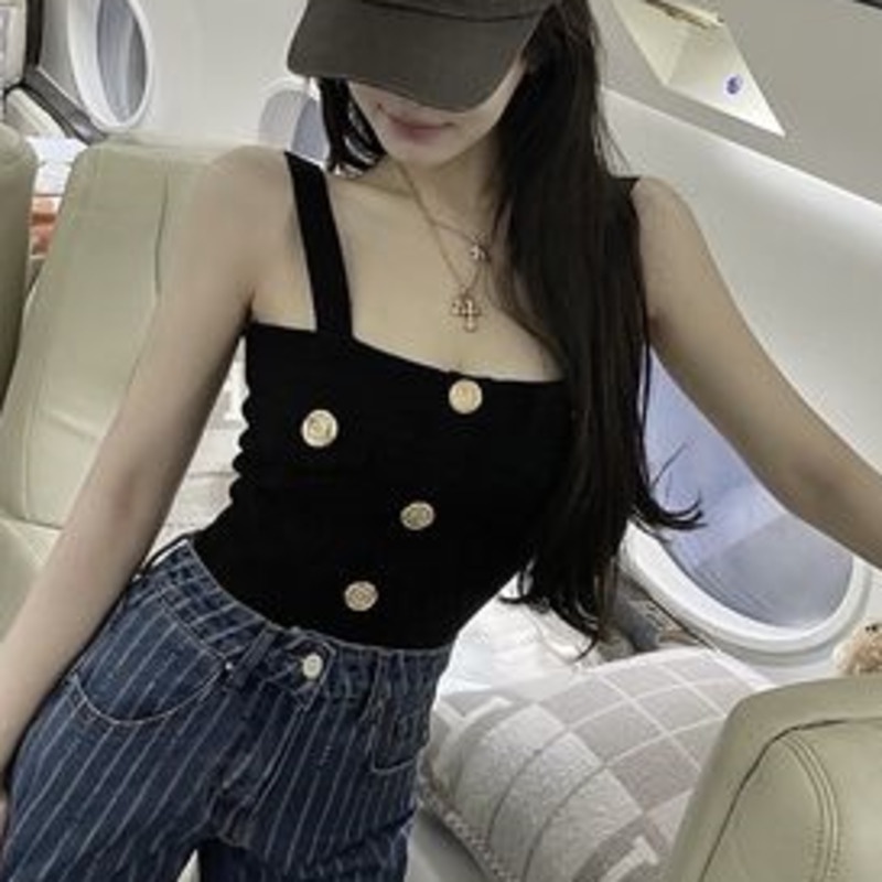 Áo hai dây thời trang mùa xuân hàn quốc dễ phối đồ