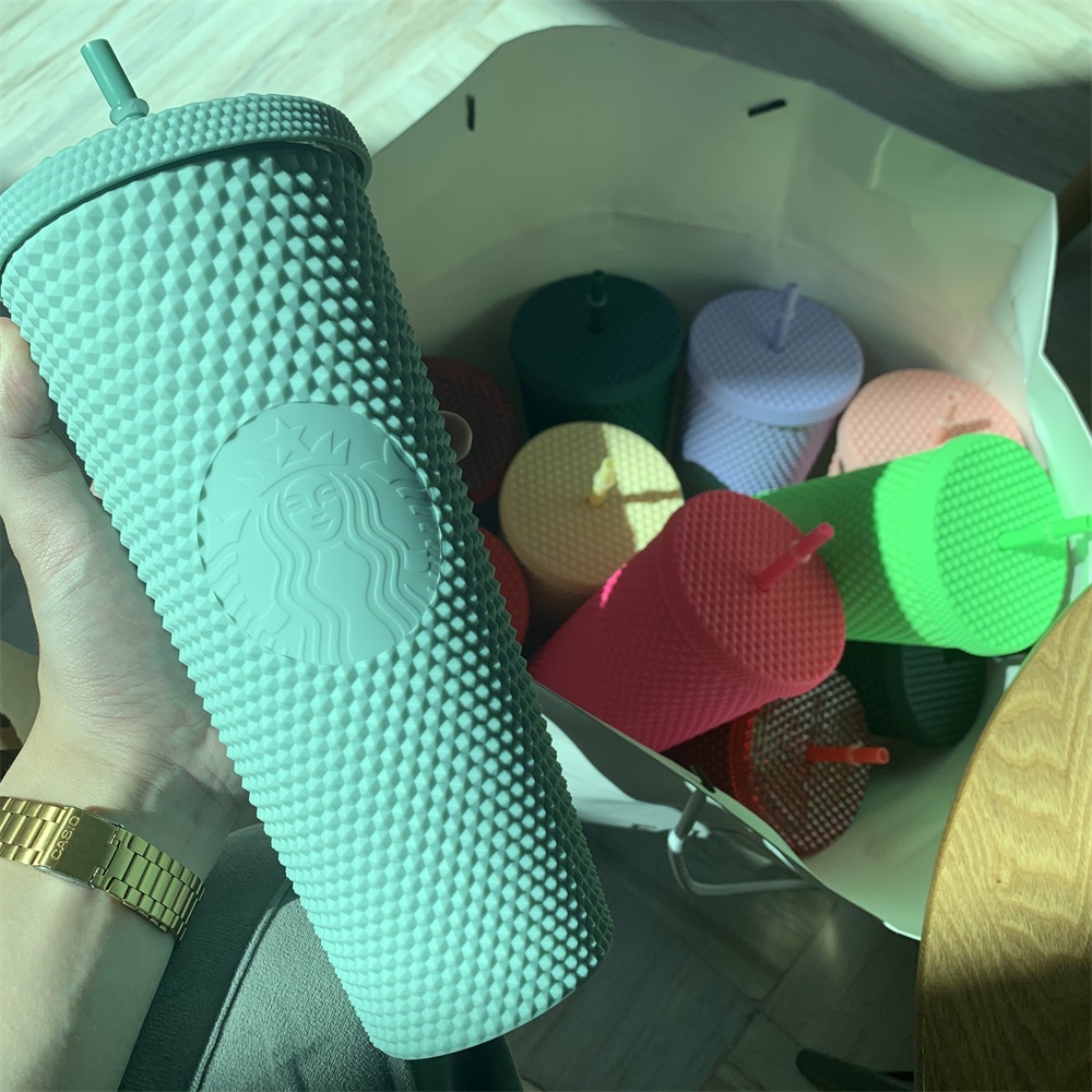 Ly Uống Nước Starbucks Có Ống Hút 710ml / 24oz