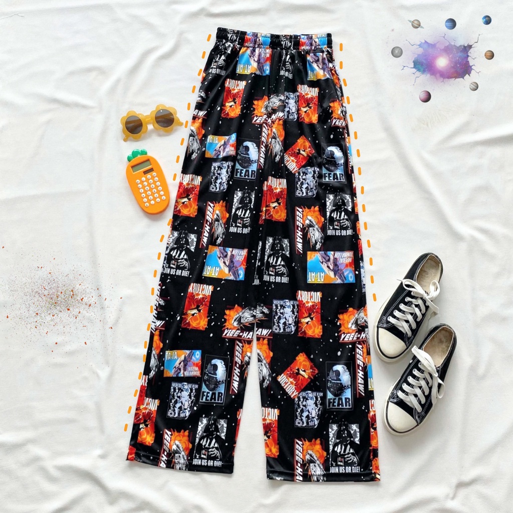 Quần dài hoạt hình jogger cartoon cute bông tím marvel iron man unisex cryaotic10