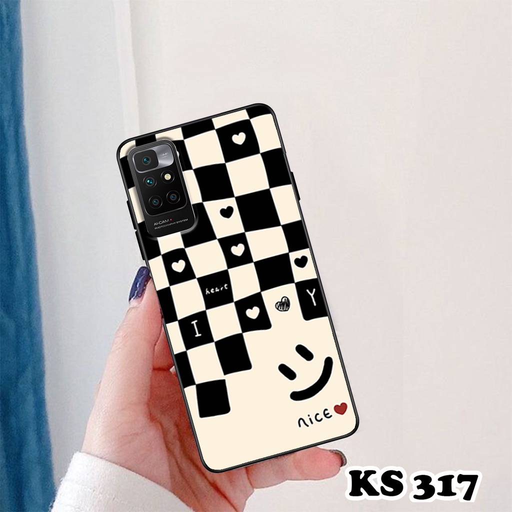 Ốp lưng Xiaomi Redmi 10 - Redmi 10A - Redmi 10C - Ốp in hình họa tiết caro bền, đẹp