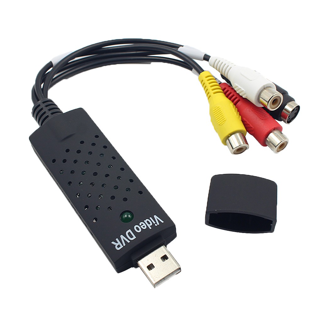USB 2.0 VIDEO/AUDIO Converter Audio Video Adapter Easycap Capture Card
