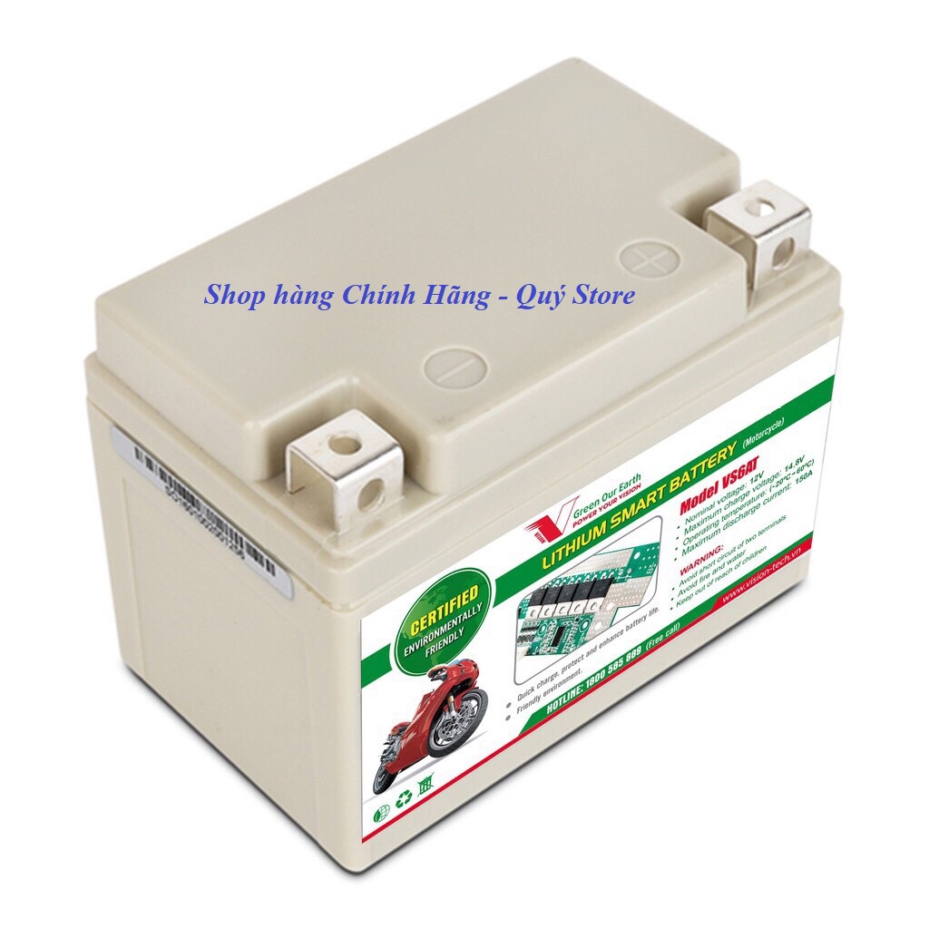 ẮC QUY - PIN LITHIUM VISION VS6AT