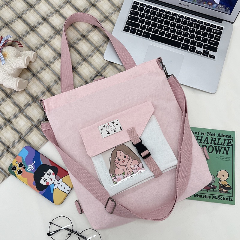 Ba Lô Vải Thời Trang Xinh Xắn Dành Cho Nữ