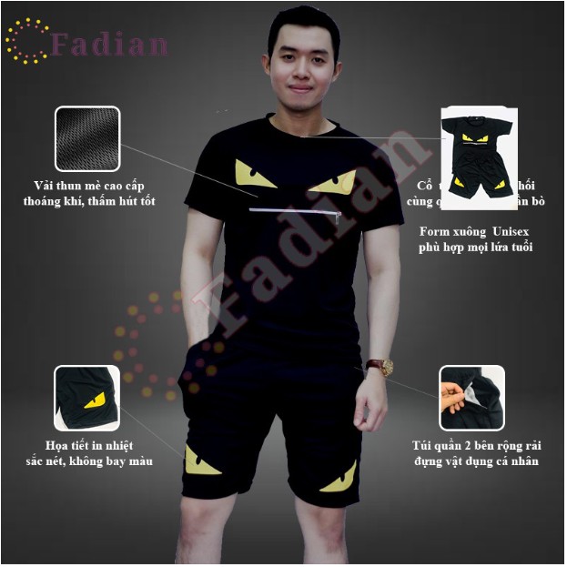 Quần áo thể thao con mắt hot trend | BigBuy360 - bigbuy360.vn