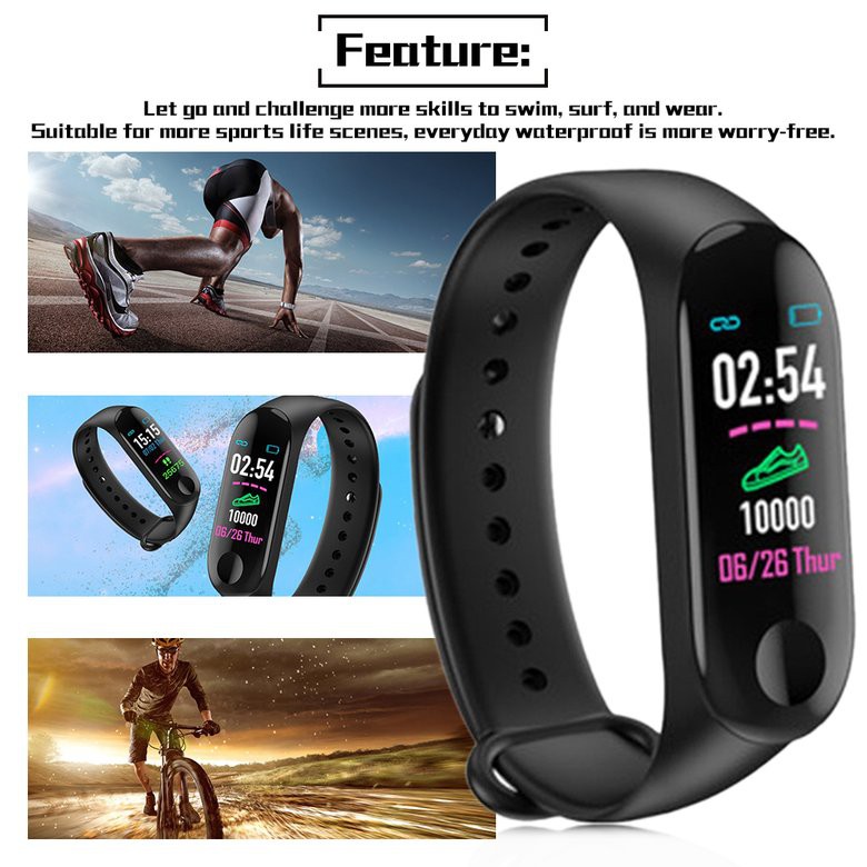 Vòng Đeo Tay Thông Minh Xiaomi Mi Band 3