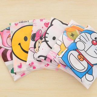 Tạp Dề Nilon Chống Thấm Cute - Tạp Dề Chống Nước, Chống Dầu Mỡ Họa Tiết Hoạt Hình