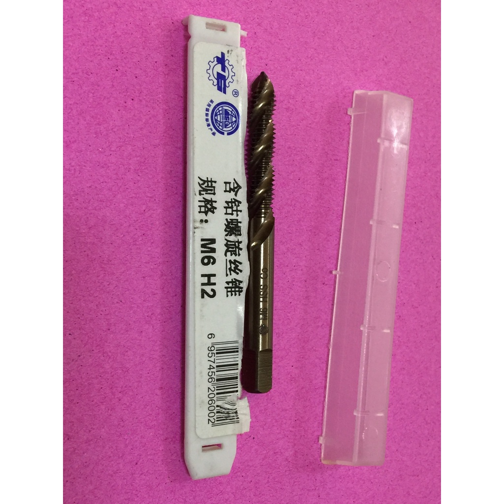 1 MŨI TARO XOẮN M6 HSS PHỦ CO CHUYÊN INOX