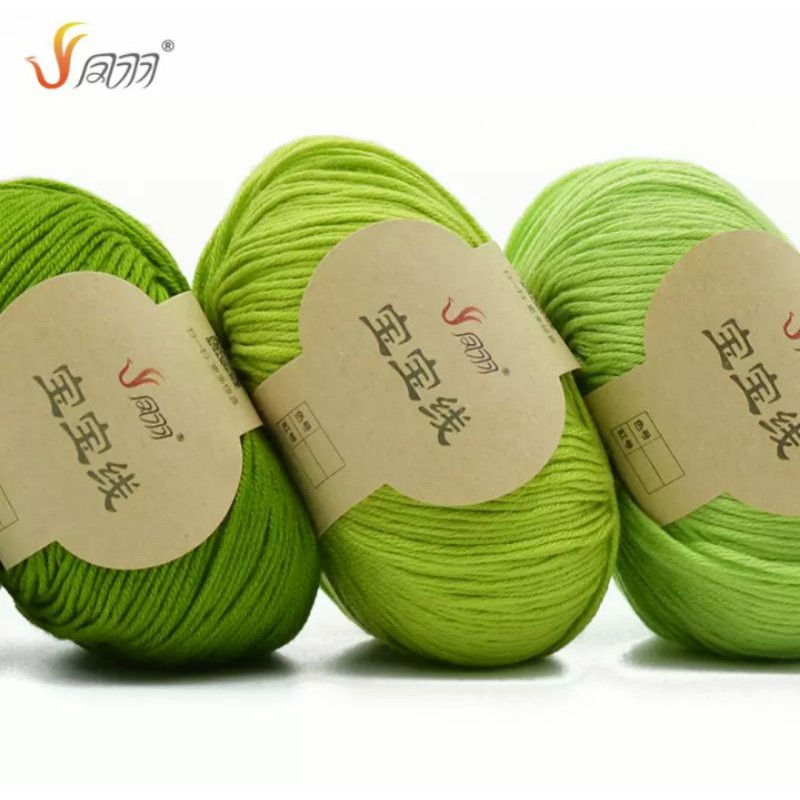 Cuộn len đan sợi móc siêu mềm nhiều màu sắc ( Bảng Màu 2 )