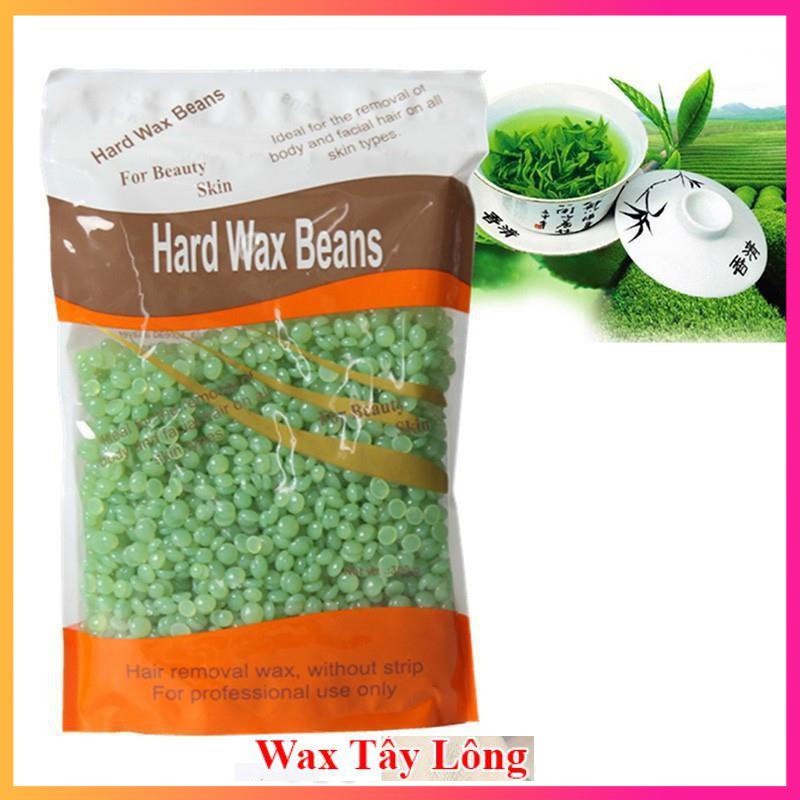 (Free que gỗ) Sáp wax lông nóng dạng hạt đậu Viên Hard Wax Beans 100g HWB6