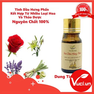 Tinh Dầu Hưng Phấn 10ml💚Nguyên Chất💚Tạo cảm giác hưng phấn, kích thích tinh thần, giảm buồn ngủ, mệt mỏi