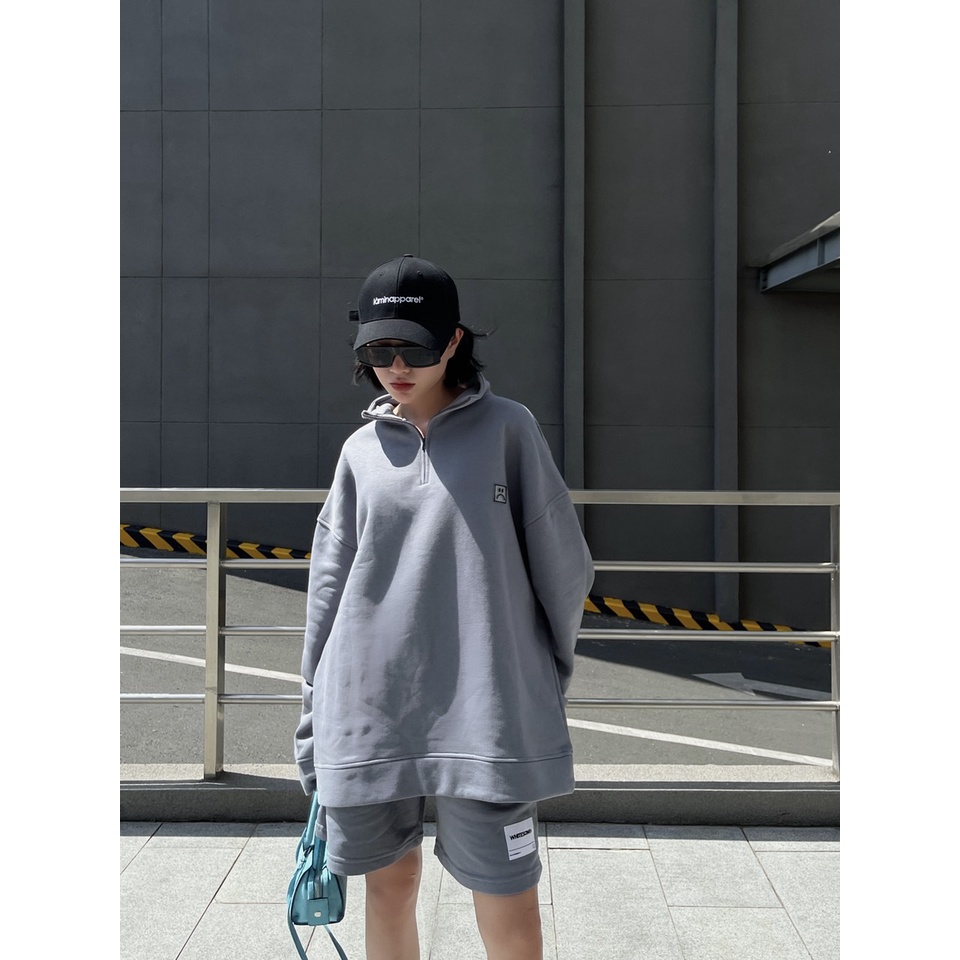 ÁO SWEATER HALFZIP STORY