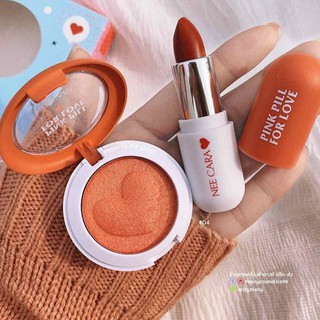 Set son môi và phấn mắt Neecara Eyeshadow & Lipstick N402