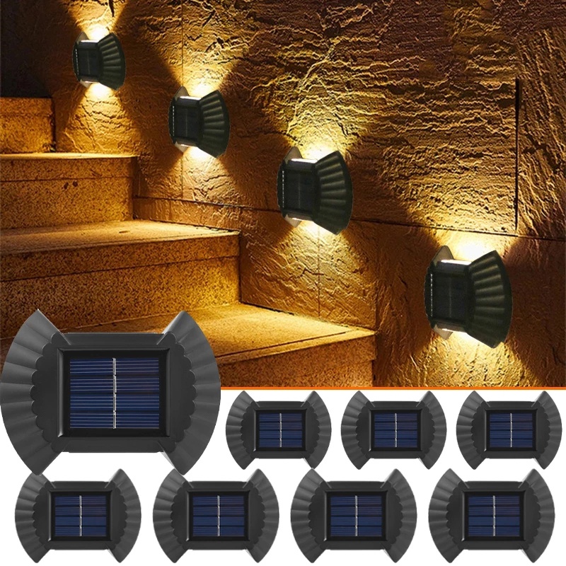 1 Đèn Năng Lượng Mặt Trời Chiếu Sáng Xuống Đa Năng Chống Nước Mưa Trang Trí Ngoài Trời