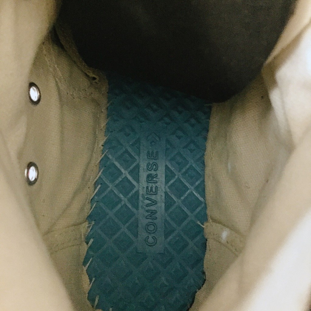 Giày thể thao nam nữ 1970s cao cổ CV1 đen trắng, đế cao màu kem, mũi giày bóng | BigBuy360 - bigbuy360.vn