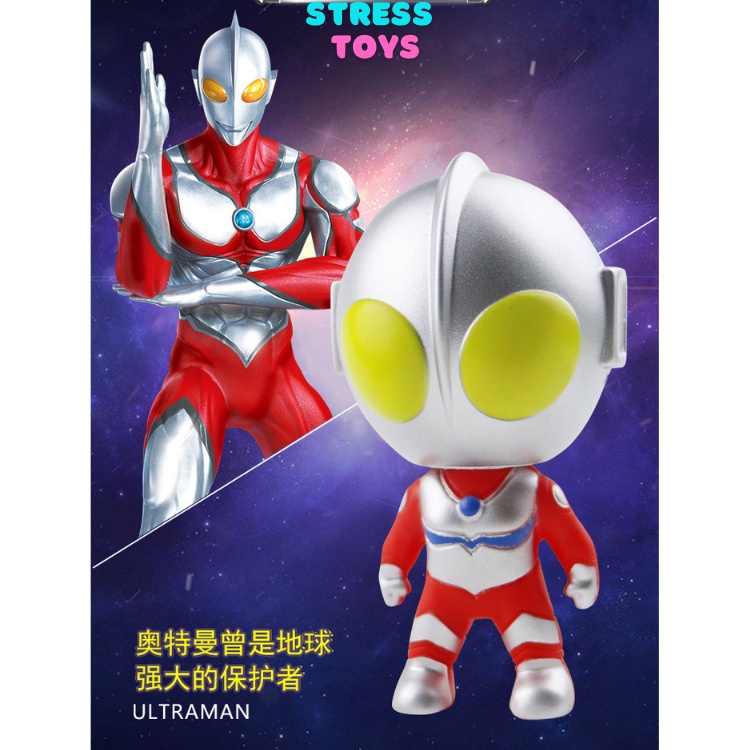 Robot đồ chơi siêu nhân ultraman tiga điện quang đỏ mô hình