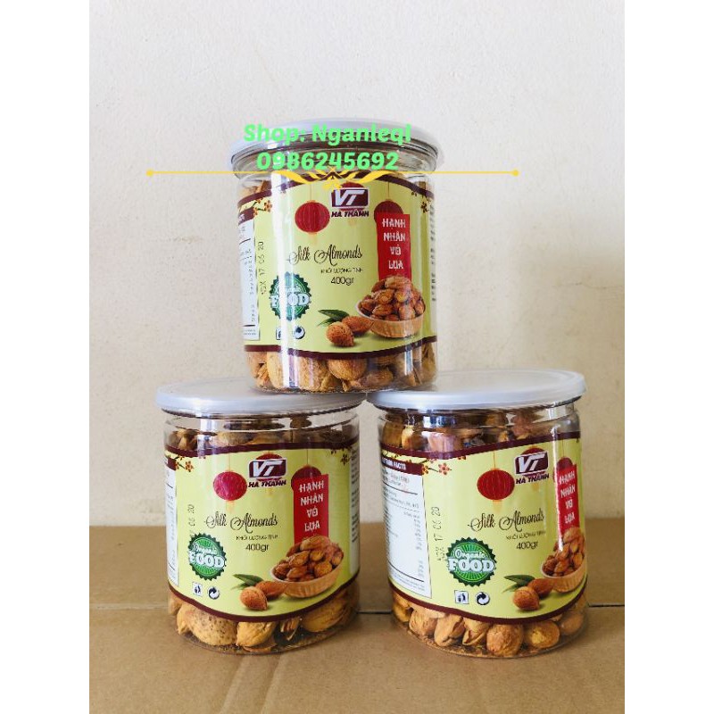 Hạnh Nhân Rang Muối Hộp 400g