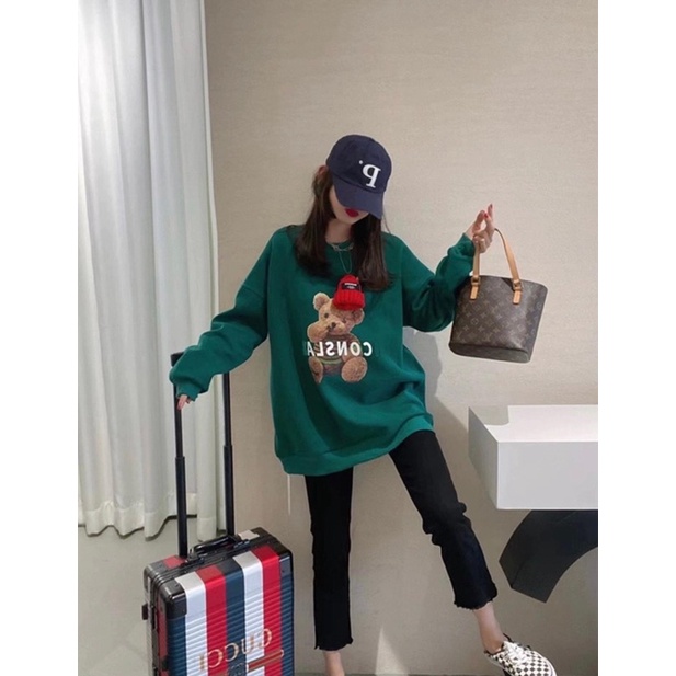 ✨💕Áo foodie in hình gấu nón 4D