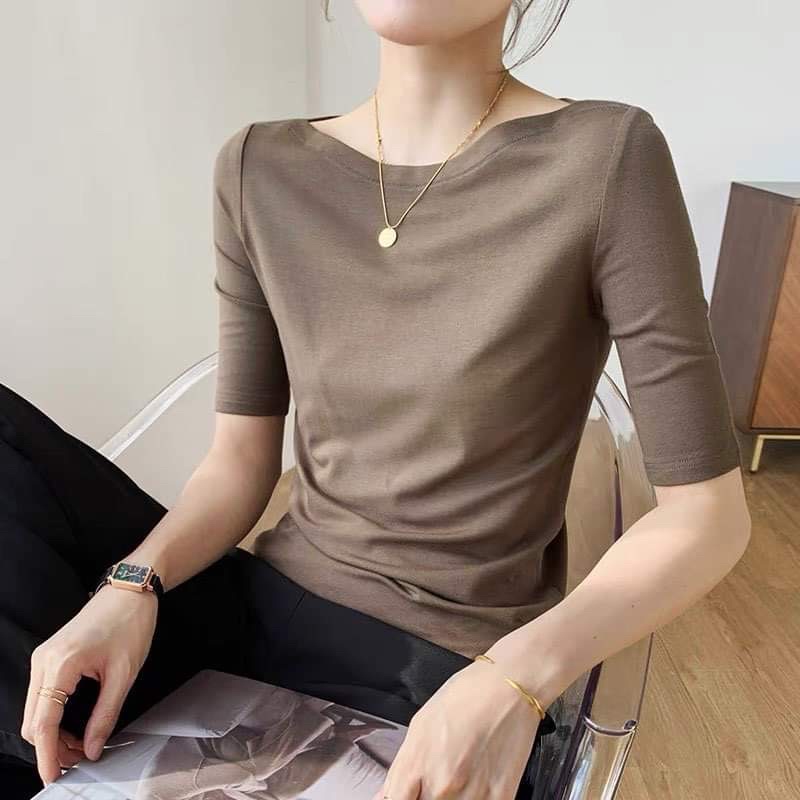 COMBO 2 Áo giữ nhiệt cổ thuyền tay lỡ chất đẹp hàng cao cấp đủ màu đủ size linhmyfashion1402