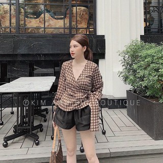 Bigsize ÁO THUN SỚ ZICAZC CỘT EO A306
