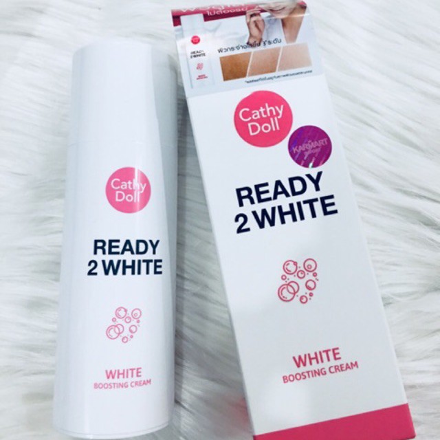 Kem Dưỡng Trắng Dành Cho Da Mặt Cathy Doll Ready 2 White White Boosting Cream