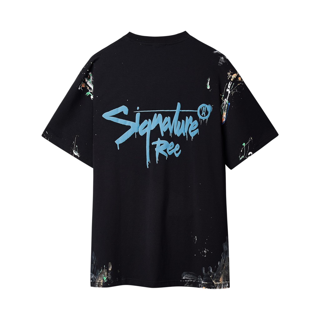 ÁO THUN VẨY SƠN THỦ CÔNG VER.2 MÀU ĐEN BY REE | BigBuy360 - bigbuy360.vn