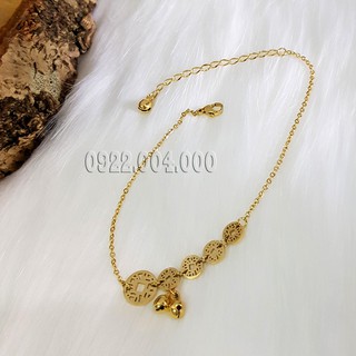 Lắc chân đồng xu may mắn LZ182