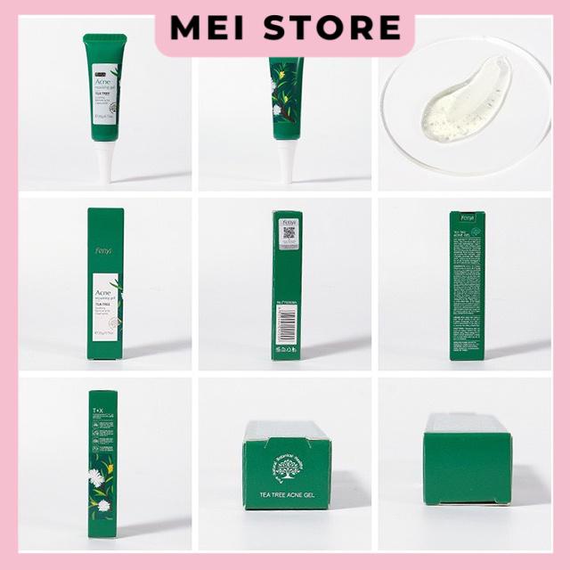 Gel Giảm Mụn FENYI Chiết Xuất Tràm Trà Làm Dịu Da Làm Sạch Lỗ Chân Lông 20g