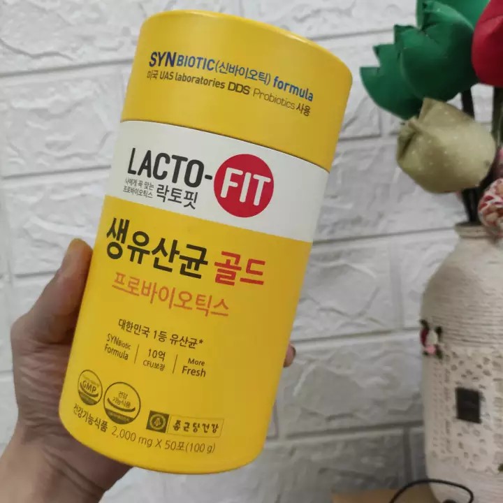 [NHẬP KHẨU CHÍNH HÃNG] Men Vi Sinh LACTO-FIT sản phẩm lợi khuẩn bán chạy số 1 tại Hàn Quốc