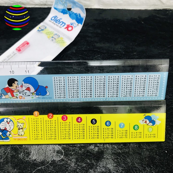Thước Kẻ 20cm - Thước kẻ hình Doraemon
