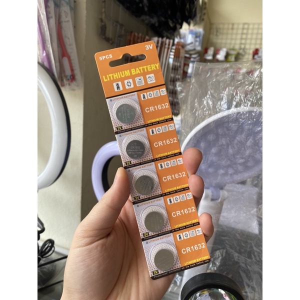 Pin Cúc Áo CR1632, Pin Cảm Biến Áp Suất Lốp, Chìa khóa Xe Ô Tô, LITHIUM An Toàn Tuyệt Đối