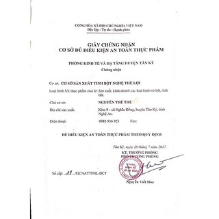Tinh bột nghệ Ông Thể Lợi 200gram