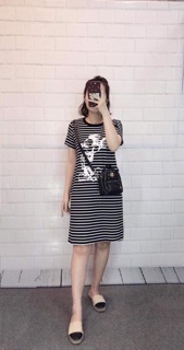 Đầm Uniqlo mickey